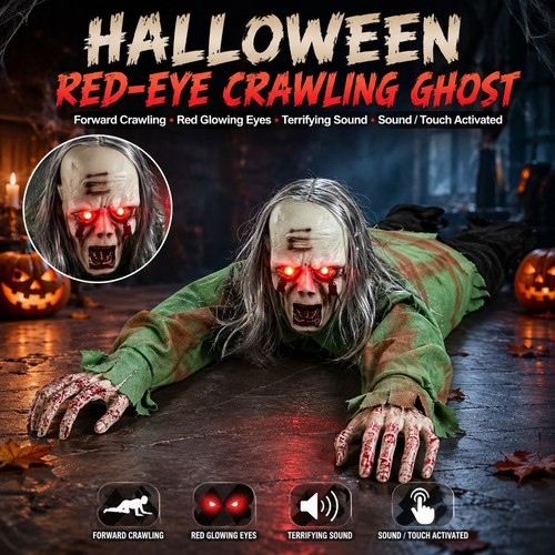 Animated crawling zombie - animated,