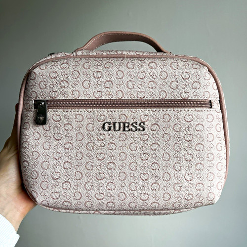 Guess pink make bag - make-up,