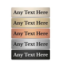 Personalised Metal Door Signs