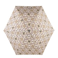 Radley Umbrella Compact Folding Telescopic Handbag Umbrella - Marquetry Expresso