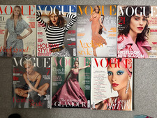 Vogue UK British magazine bundle lot x7 2017 - Alexa Chung Adwoa Aboah C