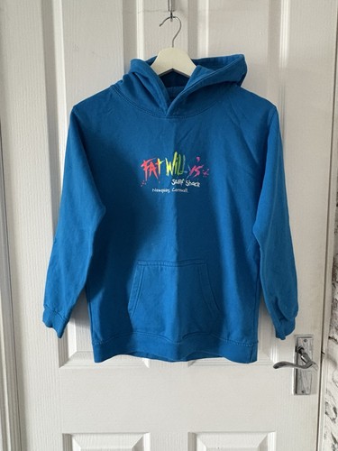 Boys blue fat willys hoodie - boys,