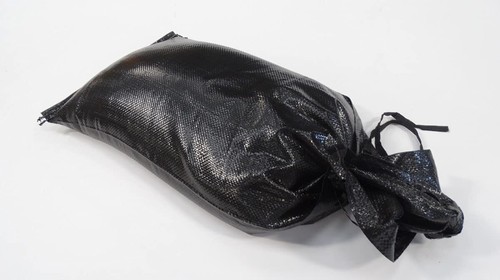 Sandbags flood defence - sandbags,