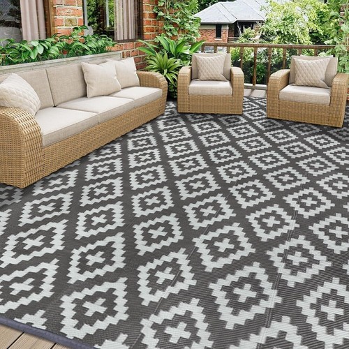 Outdoor rug garden geometric - rug,