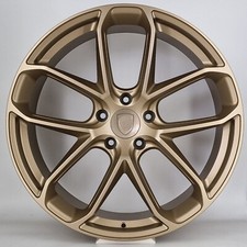 22"x 9.5 gts satin glod  alloy