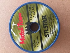 Match Team Line, Formerly Silstar, 100m spool, Low Diameter Mono, Free P&P 
