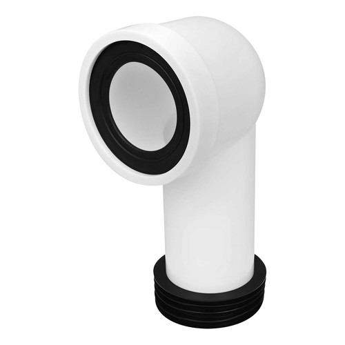 Toilet pan connector elbow - connector,