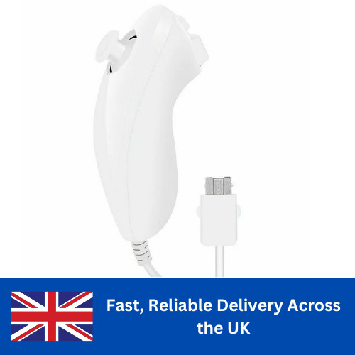 New white nunchuck nunchuk - white,