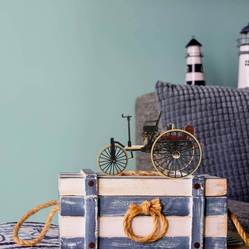 Black alloy vintage tricycle - vintage,