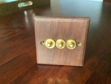 Vintage Wood Light Switch