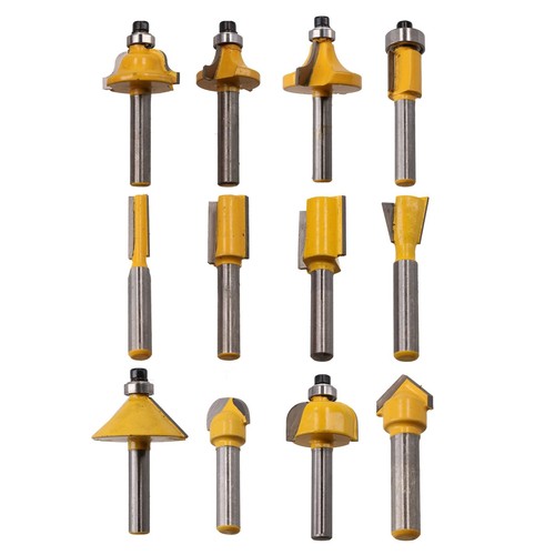 Shank tct router - shank, bits