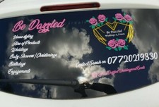 CAR WINDOW STICKERS business DESIGNS LOGO DOOR SIGNAGE DECALS PERSONALISEDx1 