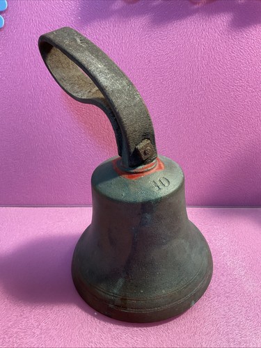 Antique hand bell fire - antique,