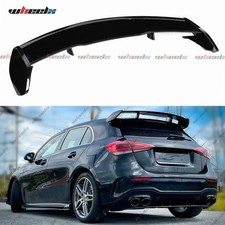 FOR MERCEDES BENZ A CLASS W177 2018+ GLOSS BLACK ROOF SPOILER A35 A45 AMG LOOK