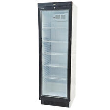 SC381 Left Handed Glass Door Shop Drinks Bottle Cooler Display Fridge Interle...