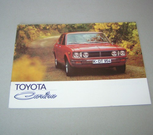 Brochure toyota carina - brochure,