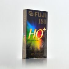 Fuji High Quality Plus E-180 (3 Hour) HQ+ VHS Blank Video Tape