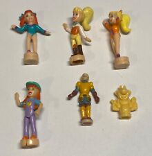 x 6 USED Vintage Polly Pocket Dolls/Figures - Good Selection