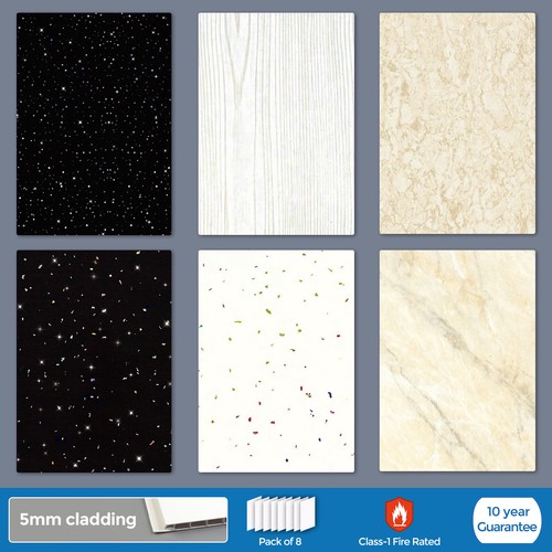 Set bathroom pvc cladding - 8,