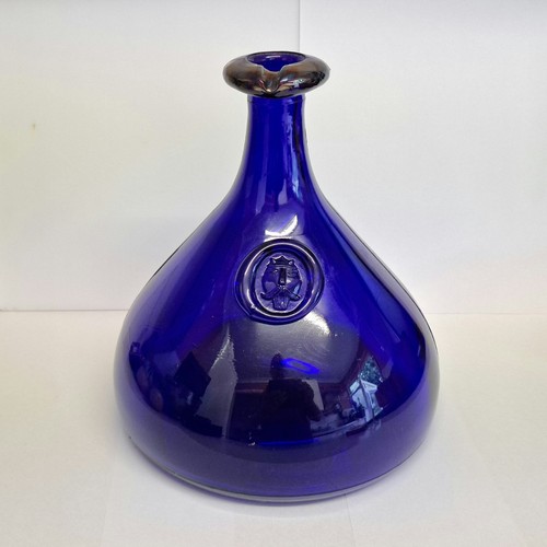 Vintage cobalt blue holmegaard - blue,
