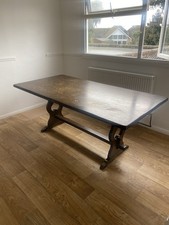Antique solid oak seater - oak, 8-seater