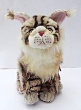MAINE COON CAT 12" Hand Made Plush Toy CAT Can Be Personalised & Gift Wrapped