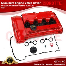 ALUMINUM Valve Cover w/ Gasket & Cap for 07-12 Mini Cooper R55 R56 R57 R58 R59?