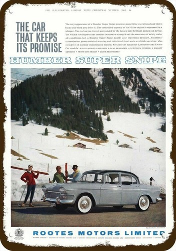 1961 humber super - super, snipe