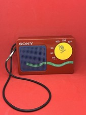 Sony ICF-1 Red Vintage