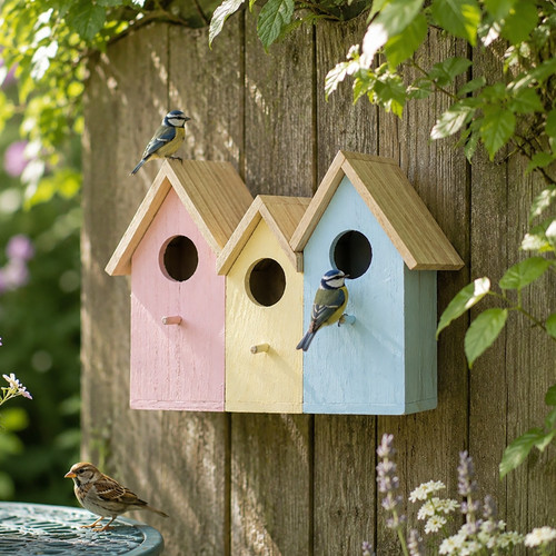 Triple wooden nesting - triple,