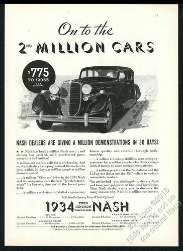 1934 nash ambassador - 1934, giant