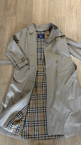 Burberry vintage belted trench - vintage,