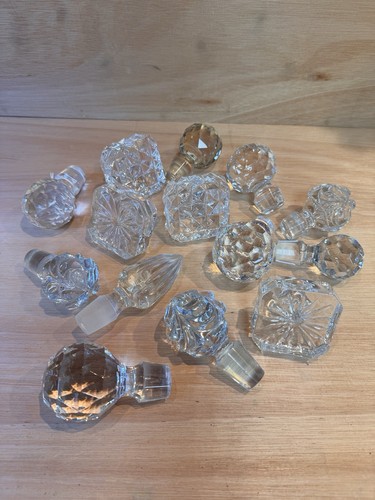 Glass decanter lids - glass,