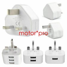 UK Mains 3 Pin Plug Adapter