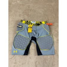 Under Armour Gameday Pro 5 Pad Girdle 2XL Shorts Mens 2XL Grey Football NEW