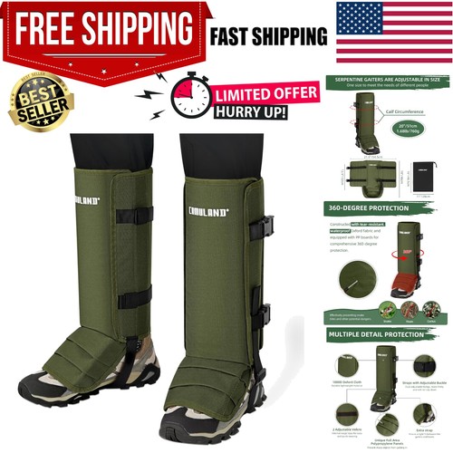 Snake gaiters waterproof - snake,