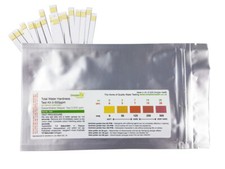 Total Water Hardness Test Strips Kit x 20  Drinking Water Softener Testing Setup
