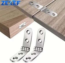 Furniture & Counter Top Flap Strap Hinges Chest & Trunk Lid Hinge - Screws incl