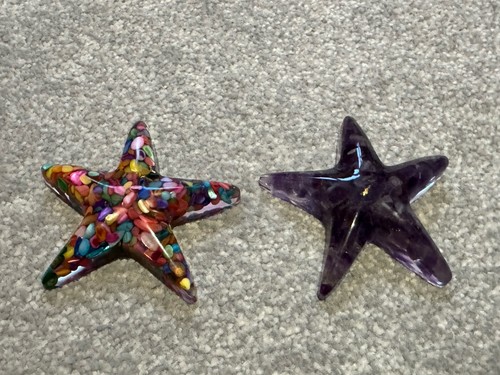Resin starfish small - starfish, set