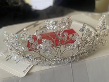 Wedding Tiara Crystal Paid