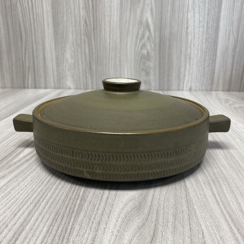 Vintage denby olive chevron - vintage,