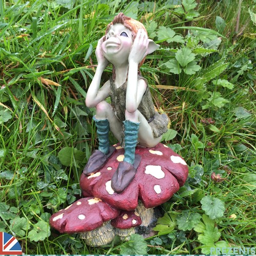 Garden pixie sat - pixie, on