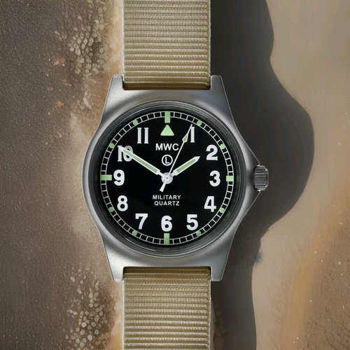 Mwc g10lm military watch 50m - military, |