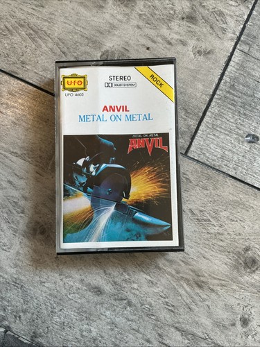 Anvil cassette tape 80s metal - tape,
