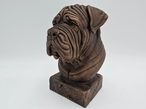 Neapolitan mastiff bust - mastiff,