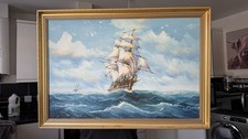 Large Ambrose Galleon Ship At