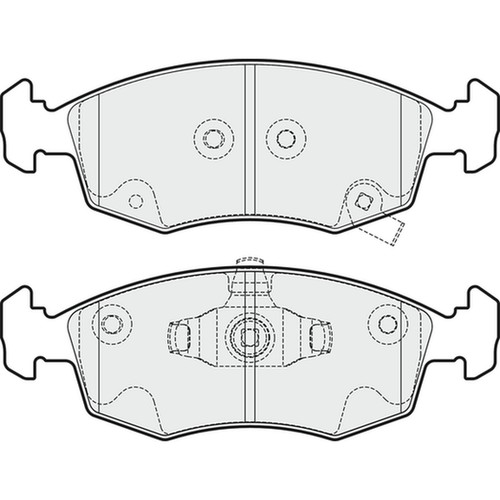 Brake pads set - brake,