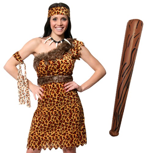 Cave woman costume ladies - cave,