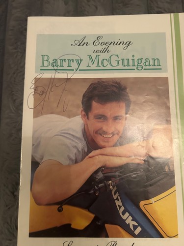 Barry mcguigan signed - mcguigan,