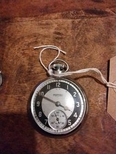 VINTAGE INGERSOLL TRIUMPH POCKET WATCH Working 